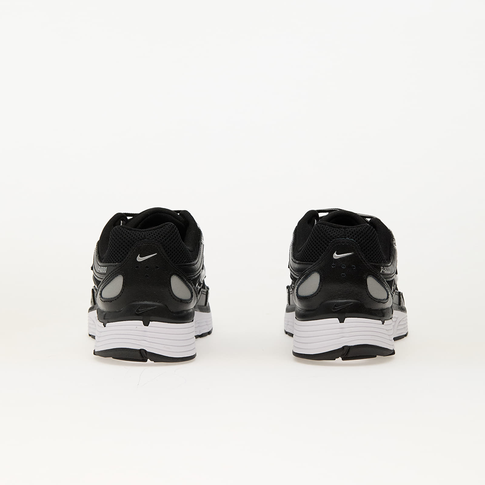 Sko til mænd Nike P-6000 Black/ Black-White-Metallic Silver