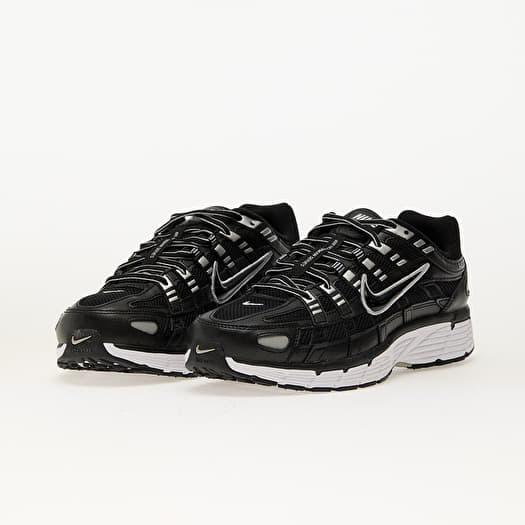 Men's shoes Nike P-6000 Black/ Black-White-Metallic Silver