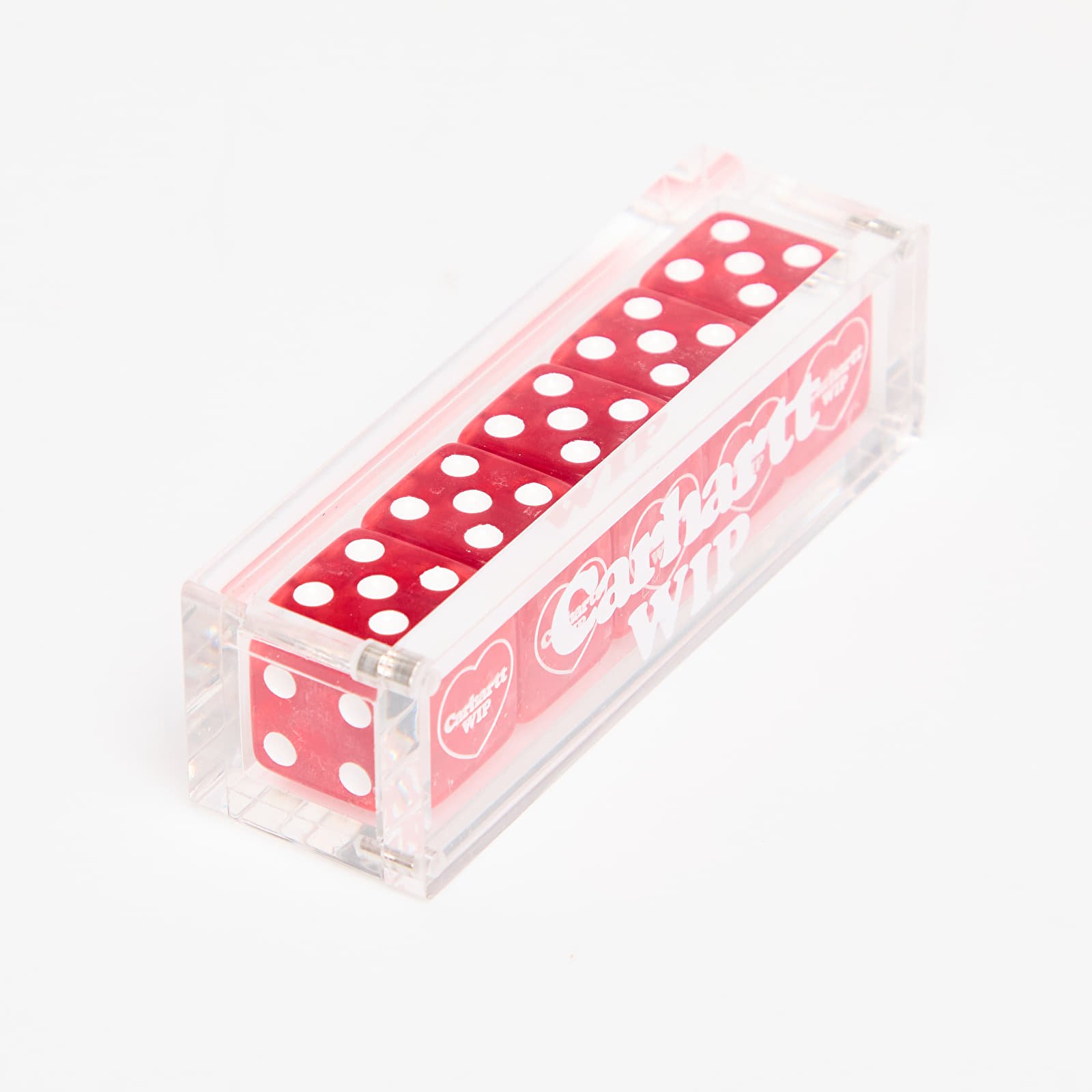 Citi aksesuāri Carhartt WIP Heart Dice Set Scarlet
