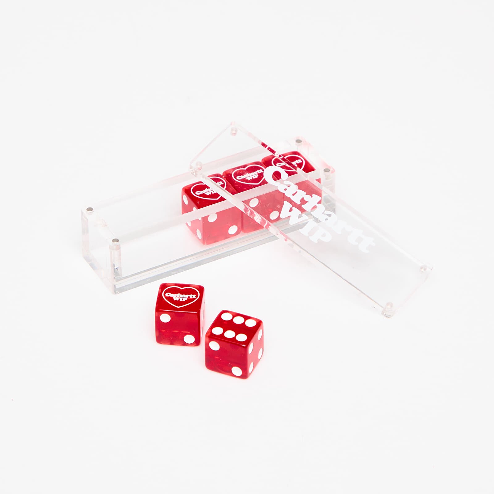 Citi aksesuāri Carhartt WIP Heart Dice Set Scarlet