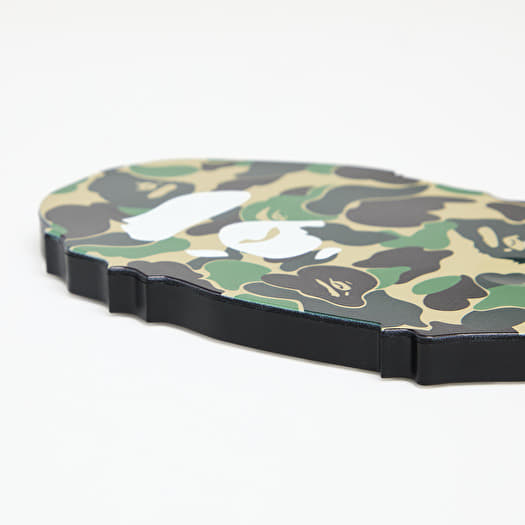 A BATHING APE Abc Camo Ape Head Wireless Charger Green | Footshop