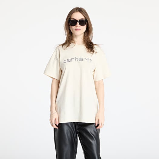 T-shirt Carhartt WIP S/S Rivet Script T-Shirt UNISEX Natural