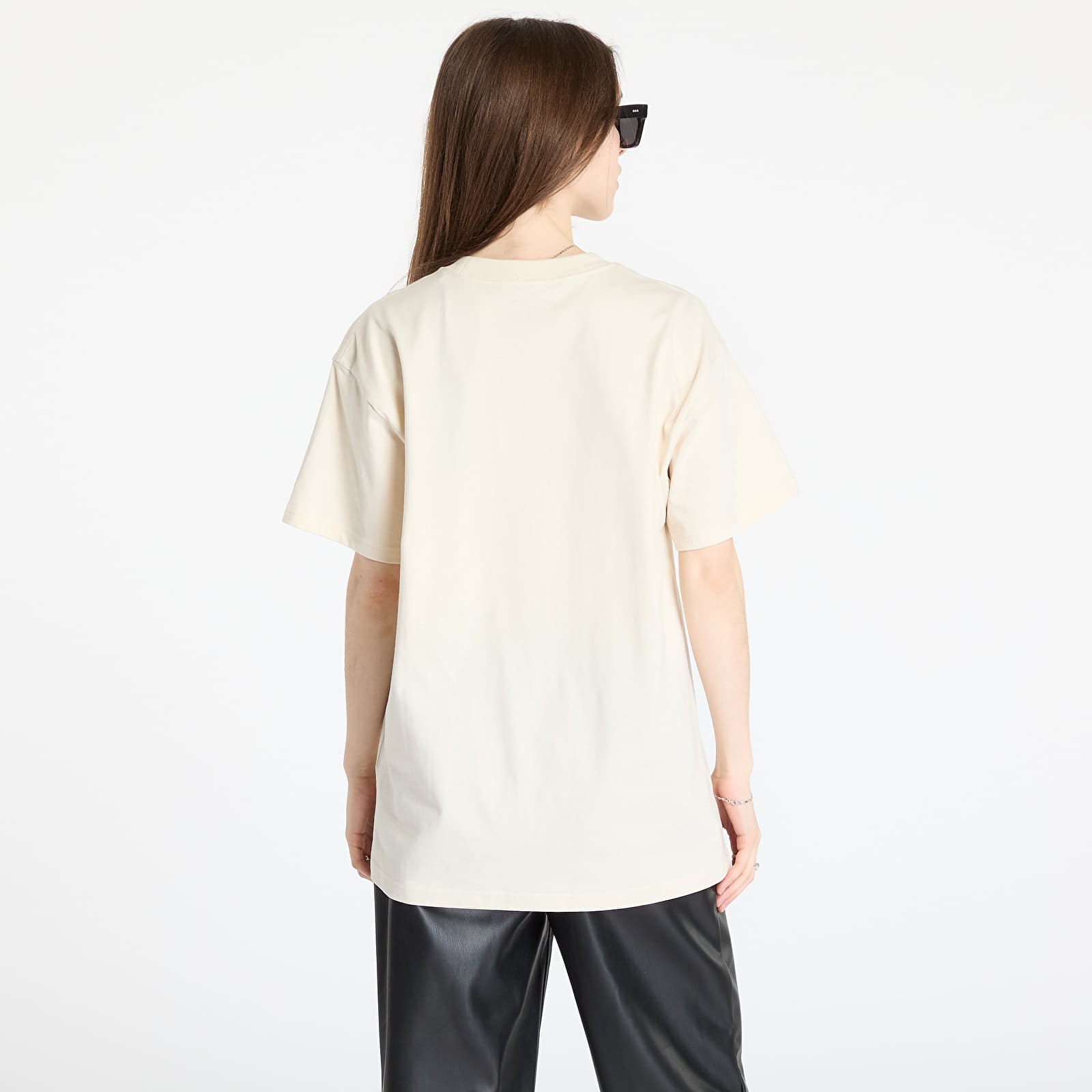 Pólók Carhartt WIP S/S Rivet Script T-Shirt UNISEX Natural