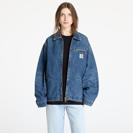 Carhartt WIP OG Detroit Jacket UNISEX Blue Dark Used Wash