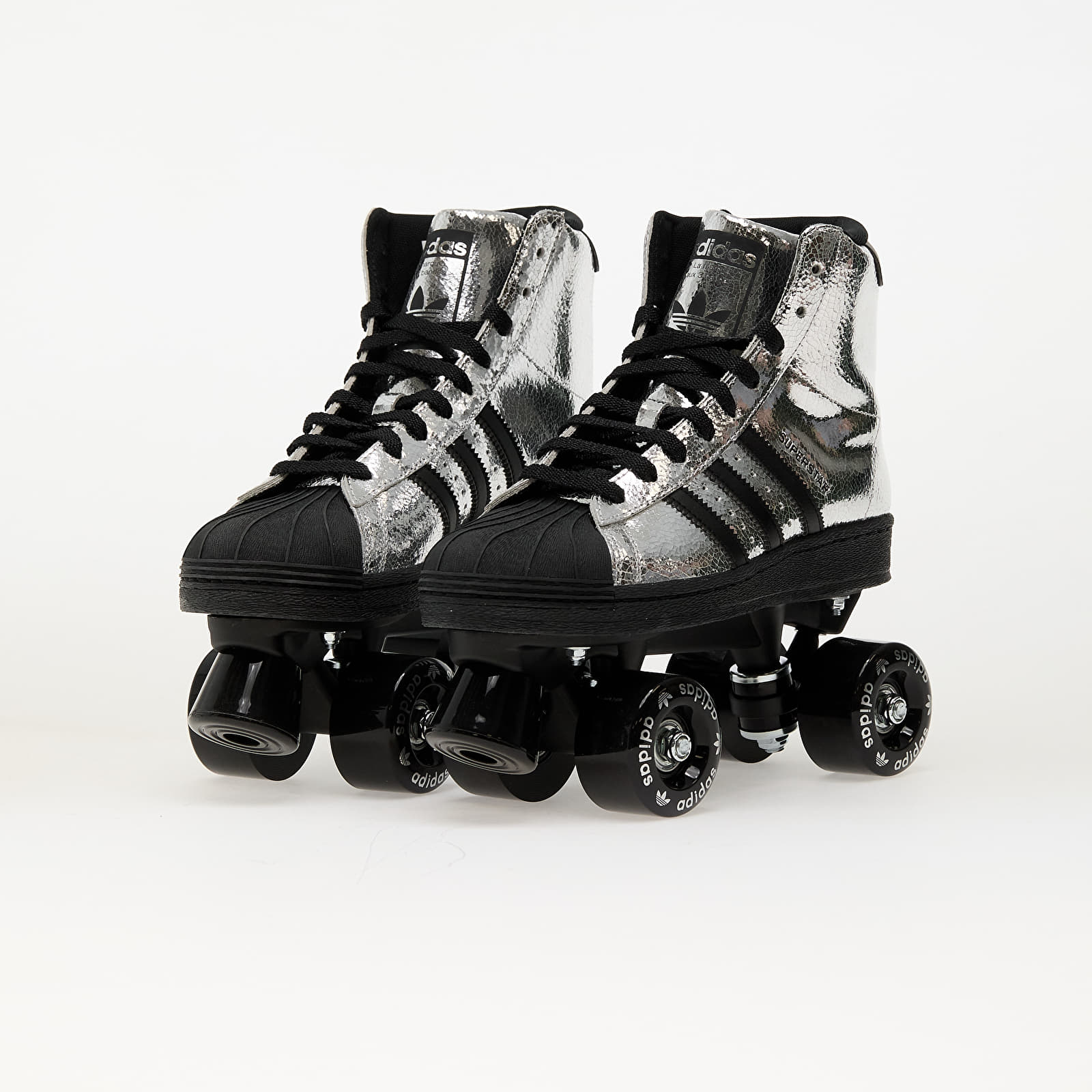 Men's shoes adidas Superstar 82 Roller Skates W Silver Metalic/ Core Black/ Ftwr White