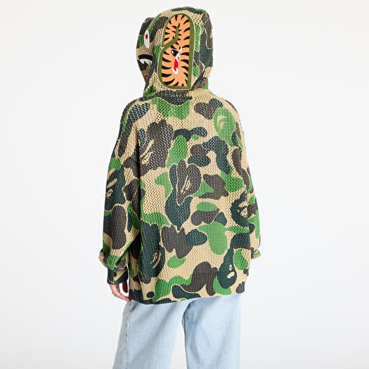 Sweaters A BATHING APE Abc Camo Crochet Relaxed Fit Shark