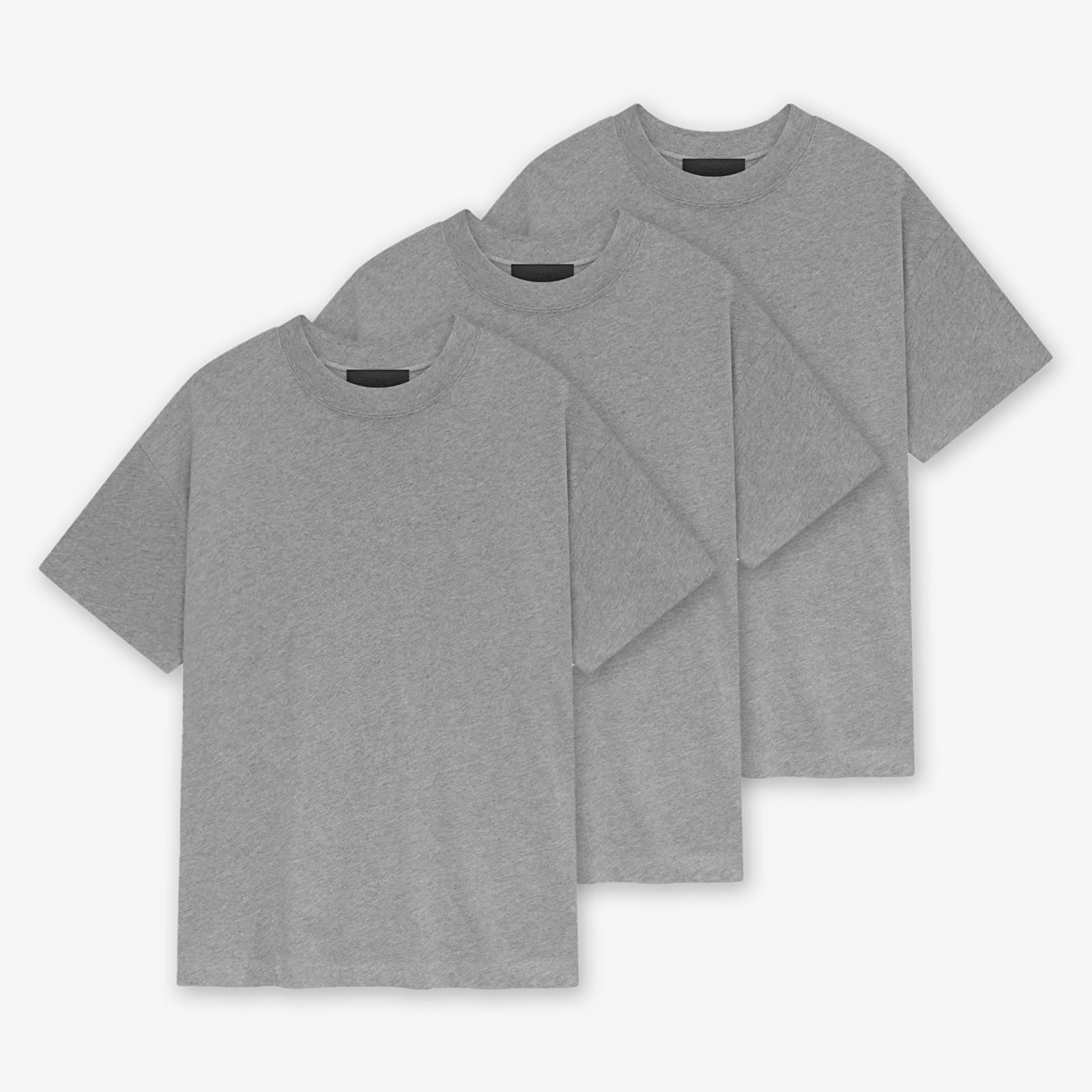 Tričká Fear Of God ESSENTIALS Essential Tee 3-Pack Heather Gray