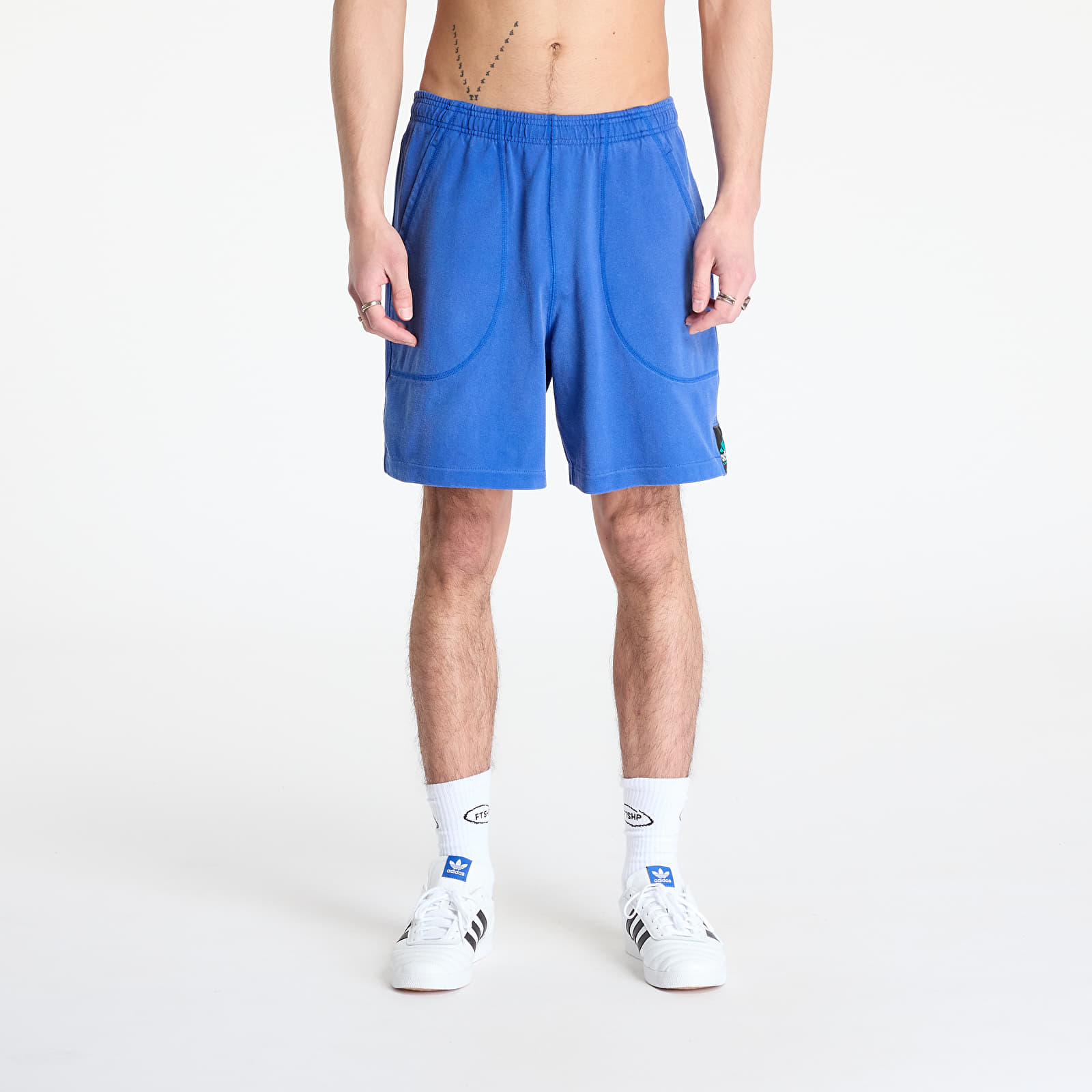 Miesten shortsit adidas Equipment Short Blue/ Equipment Blue