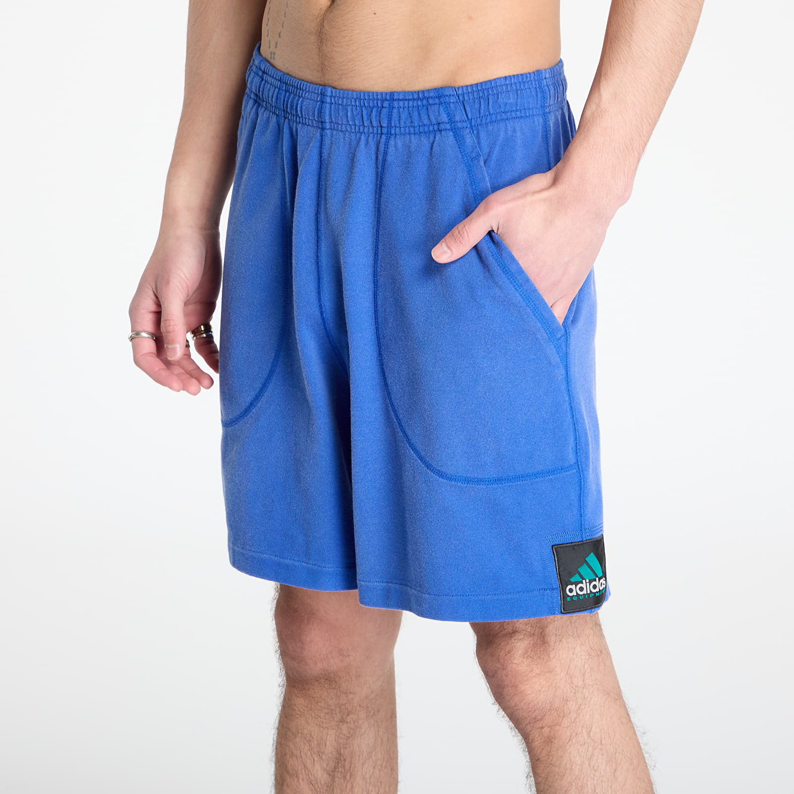 Miesten shortsit adidas Equipment Short Blue/ Equipment Blue