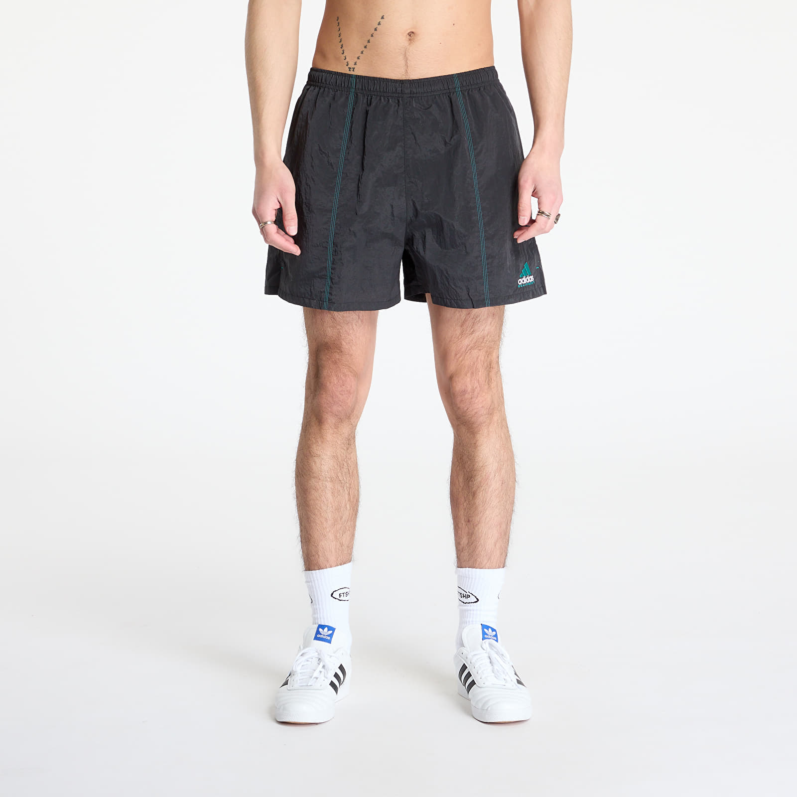 Miesten shortsit adidas Equipment Woven Short Black/ Black