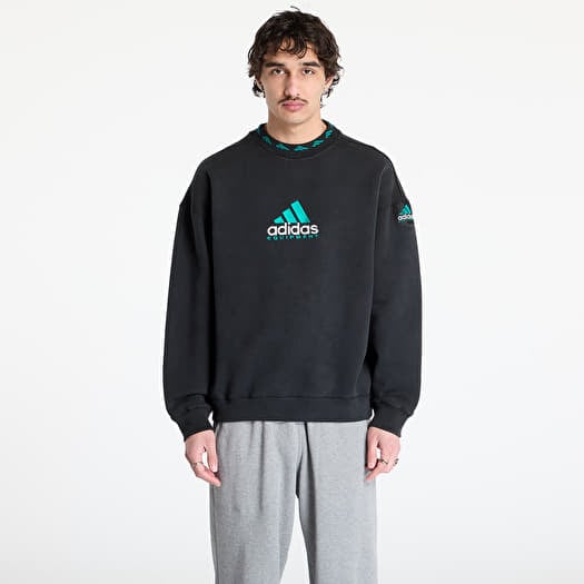 Mikina adidas Equipment Wash Crewneck Sweatshirt Black