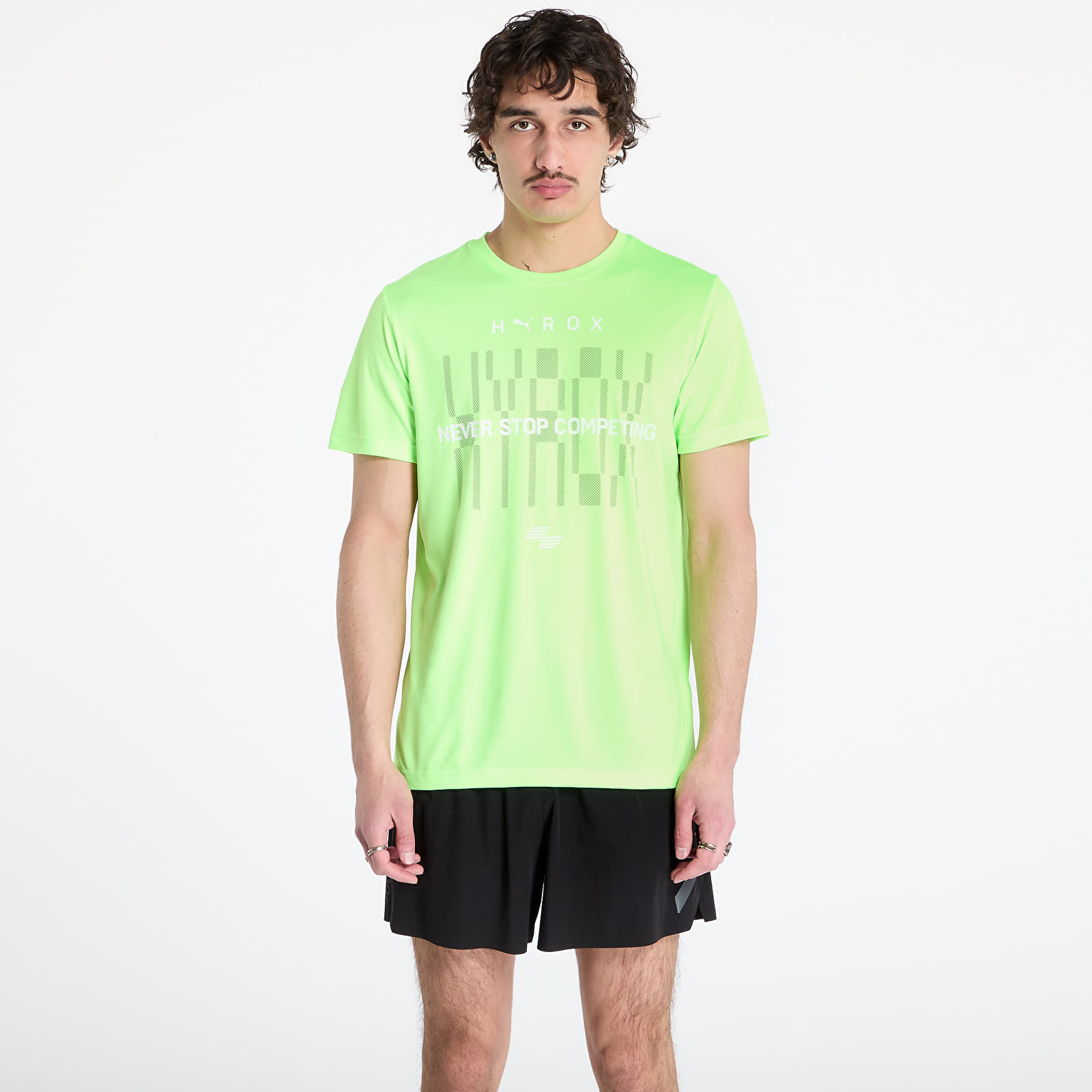 T-Shirts Puma x Hyrox Tad Tee Green Glare
