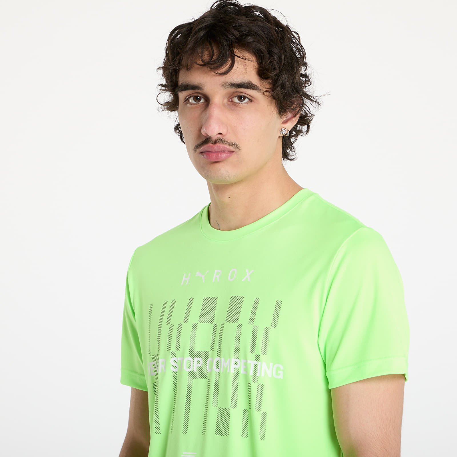 T-Shirts Puma x Hyrox Tad Tee Green Glare