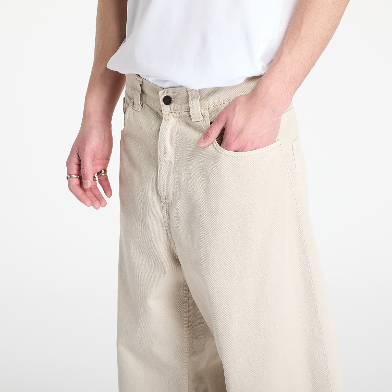 Pants Carhartt WIP Brandon Pant Fleur De Sel Stone Dyed