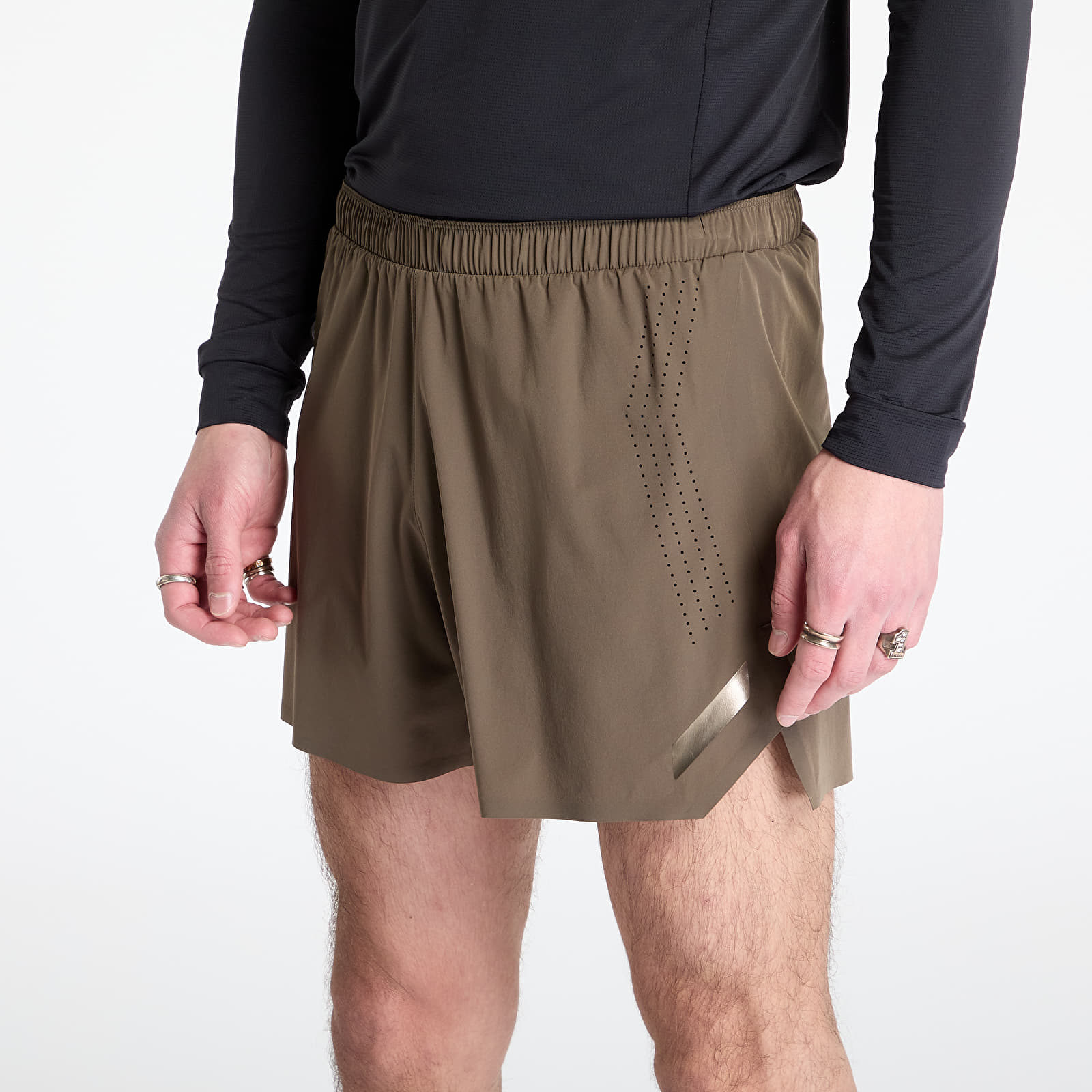 Férfi sortok SOAR Running Men's Run Shorts Khaki