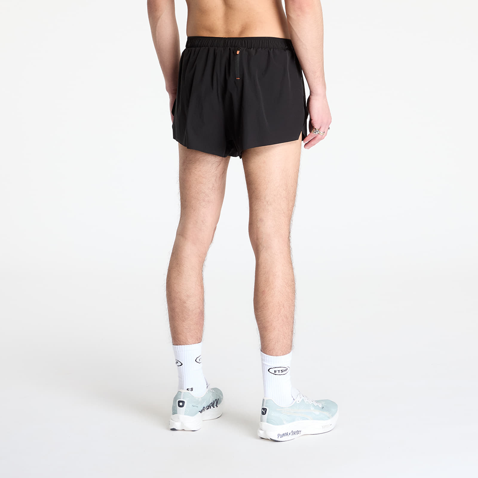 Shorts til mænd SOAR Running Men's Split Shorts Black