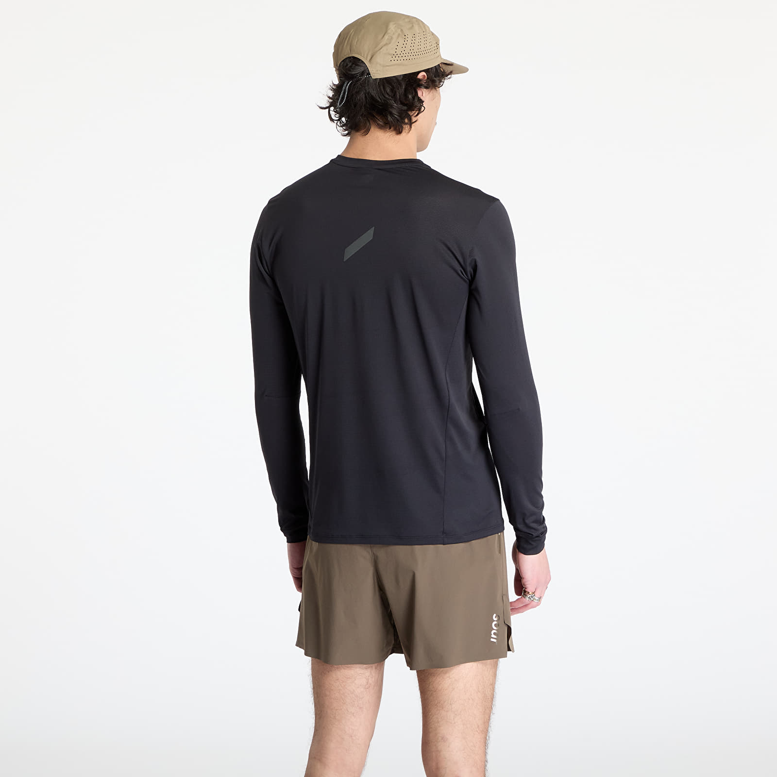 Men's T-shirts SOAR Running Men's Longsleeve Tech Tee Black