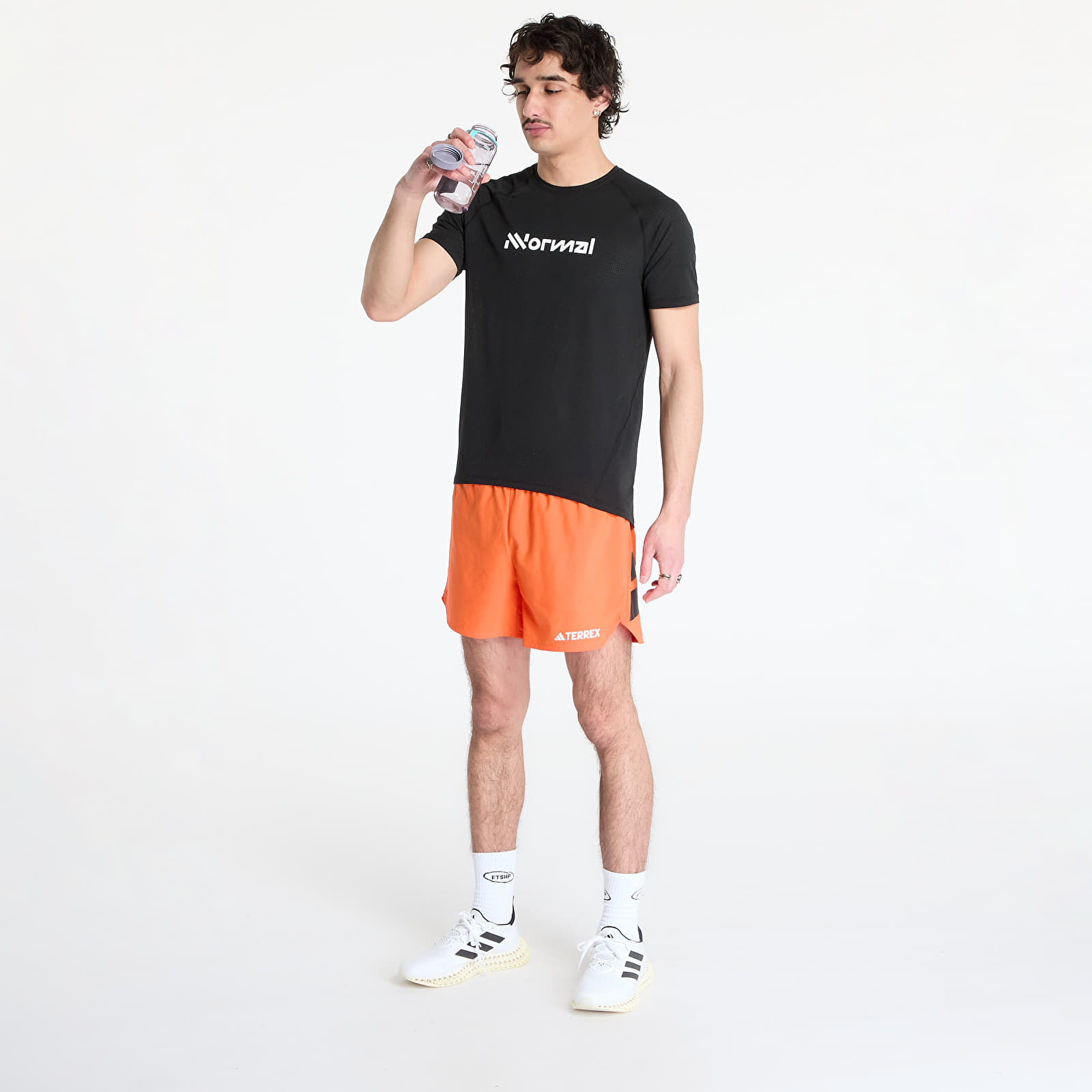 Männer T-Shirts NNormal Race T-Shirt Black