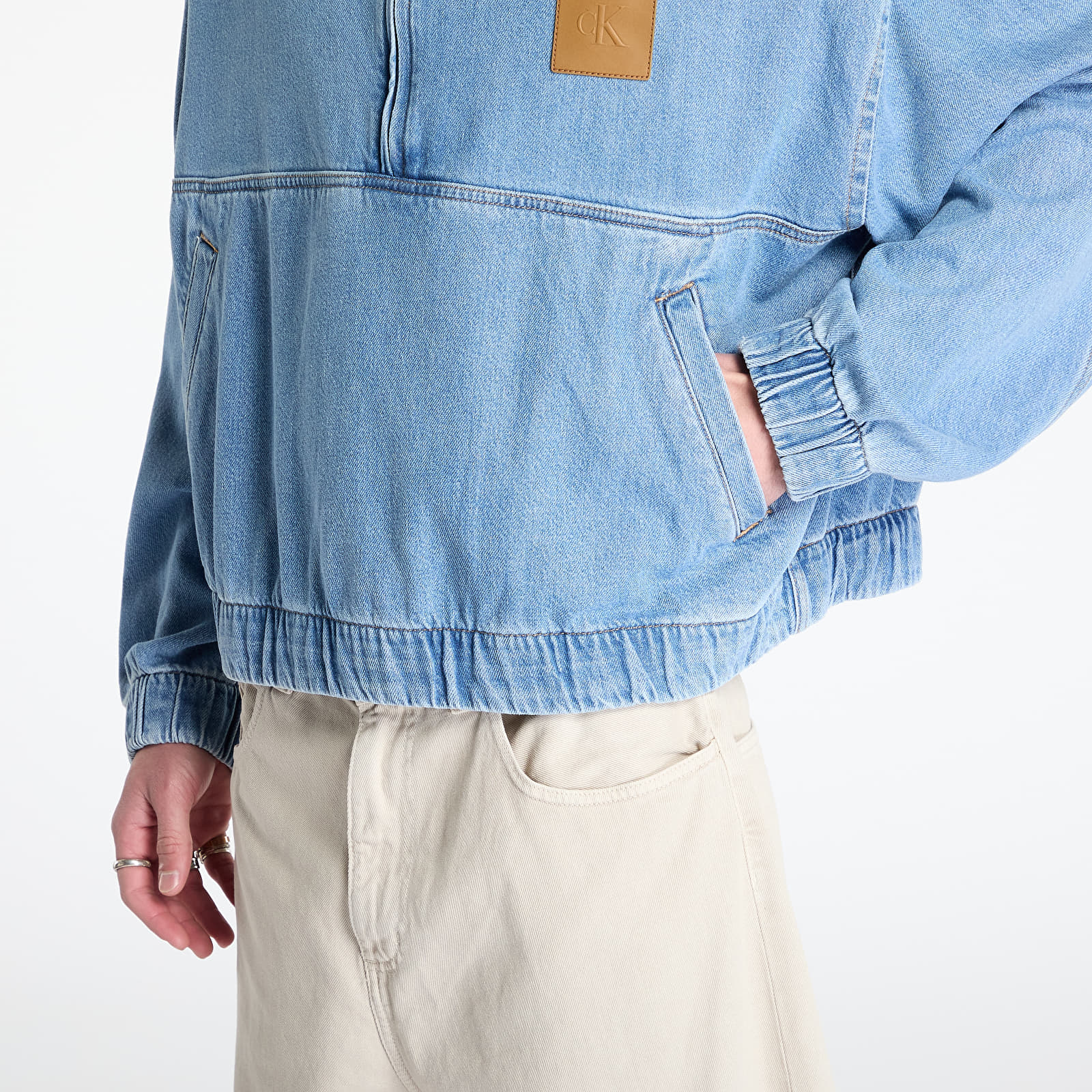 Miesten takit Calvin Klein Jeans Pop Over Denim Jacket Denim