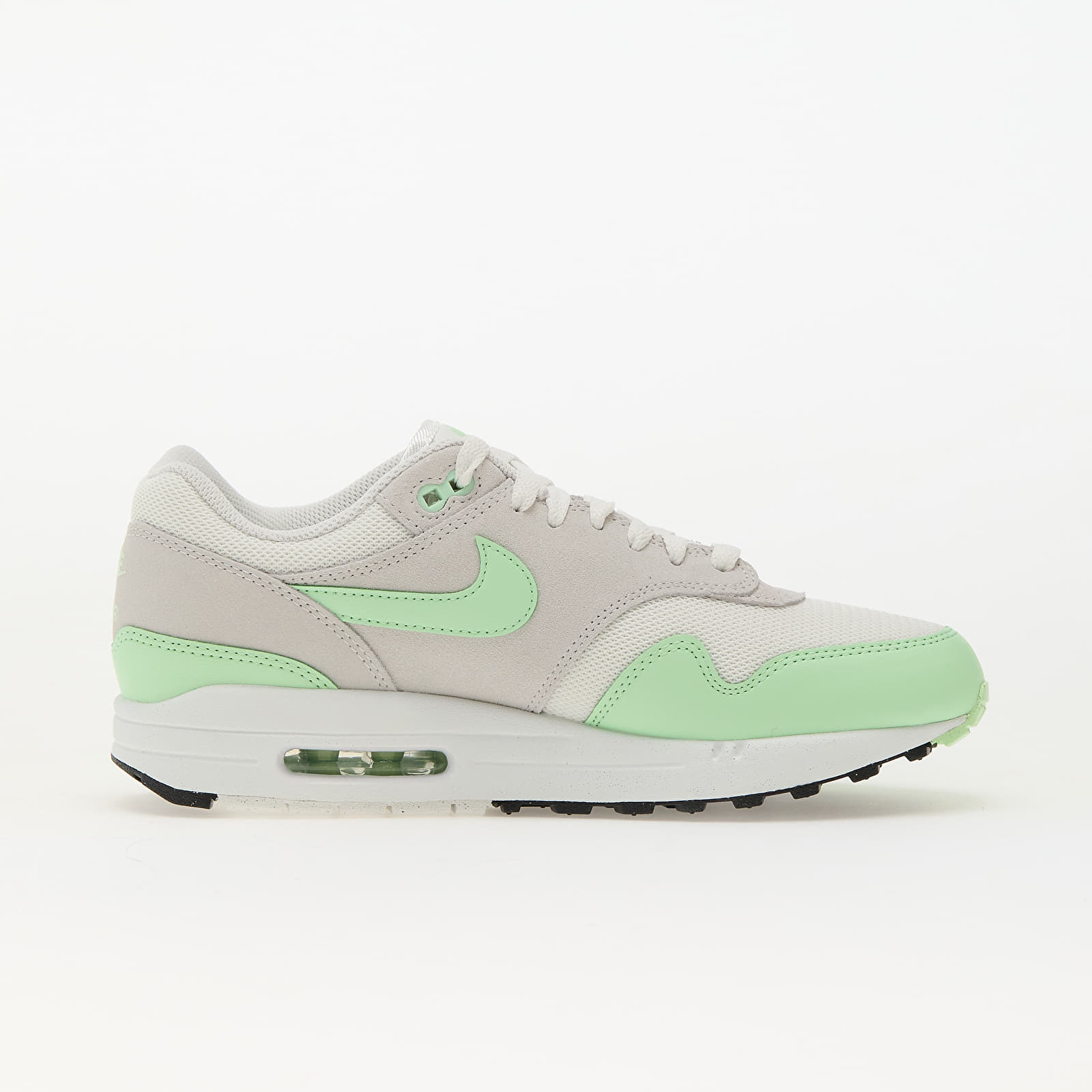 Männer Nike Air Max 1 Essential Summit White/ Vapor Green-Photon Dust