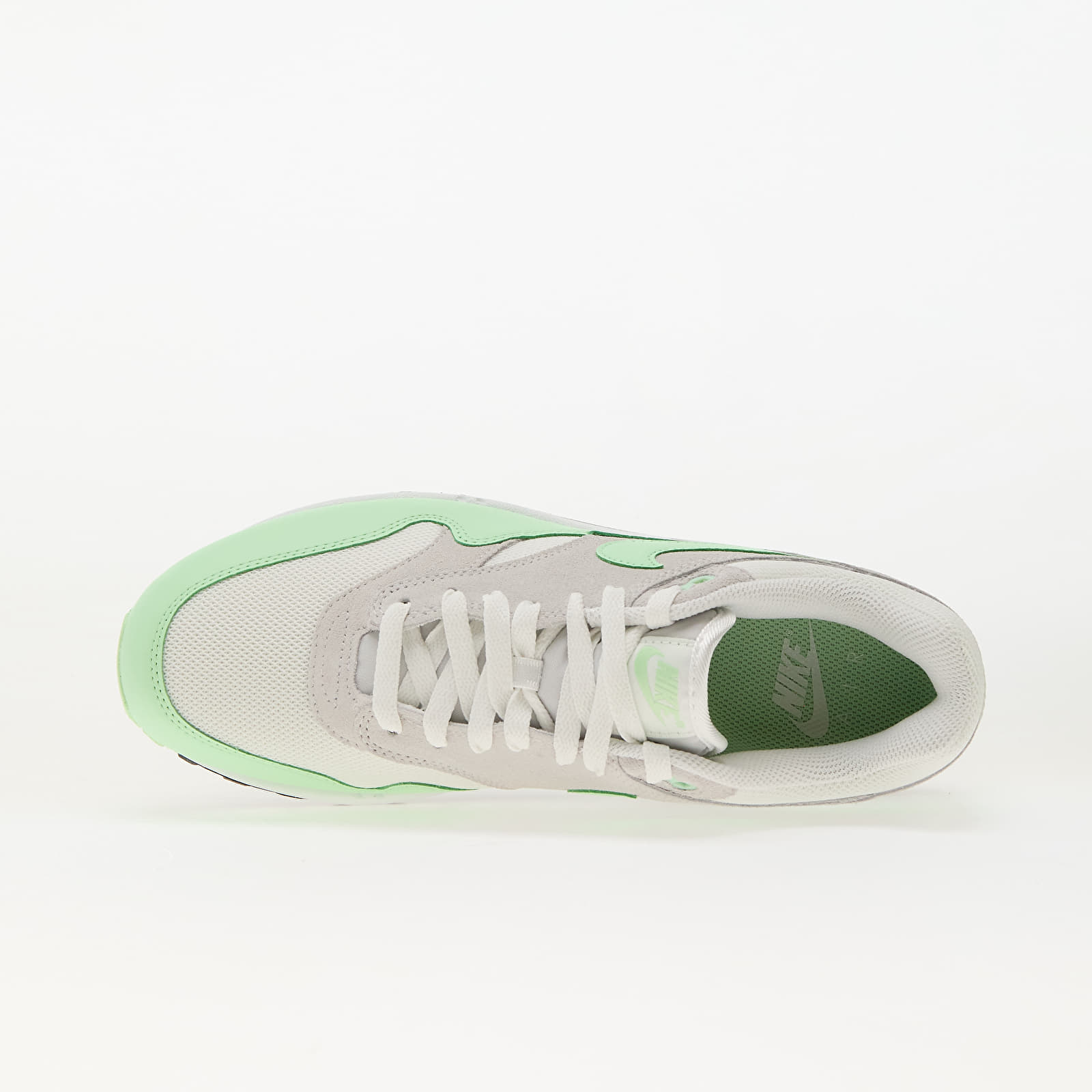 Männer Nike Air Max 1 Essential Summit White/ Vapor Green-Photon Dust