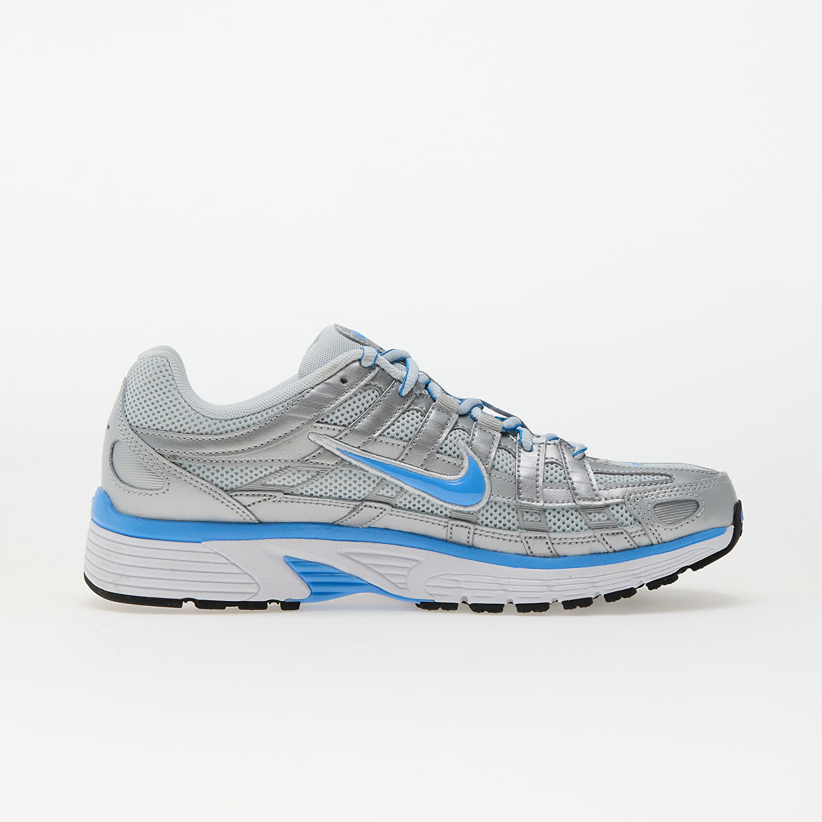 Sko til mænd Nike P-6000 Mtlc Platinum/ University Blue
