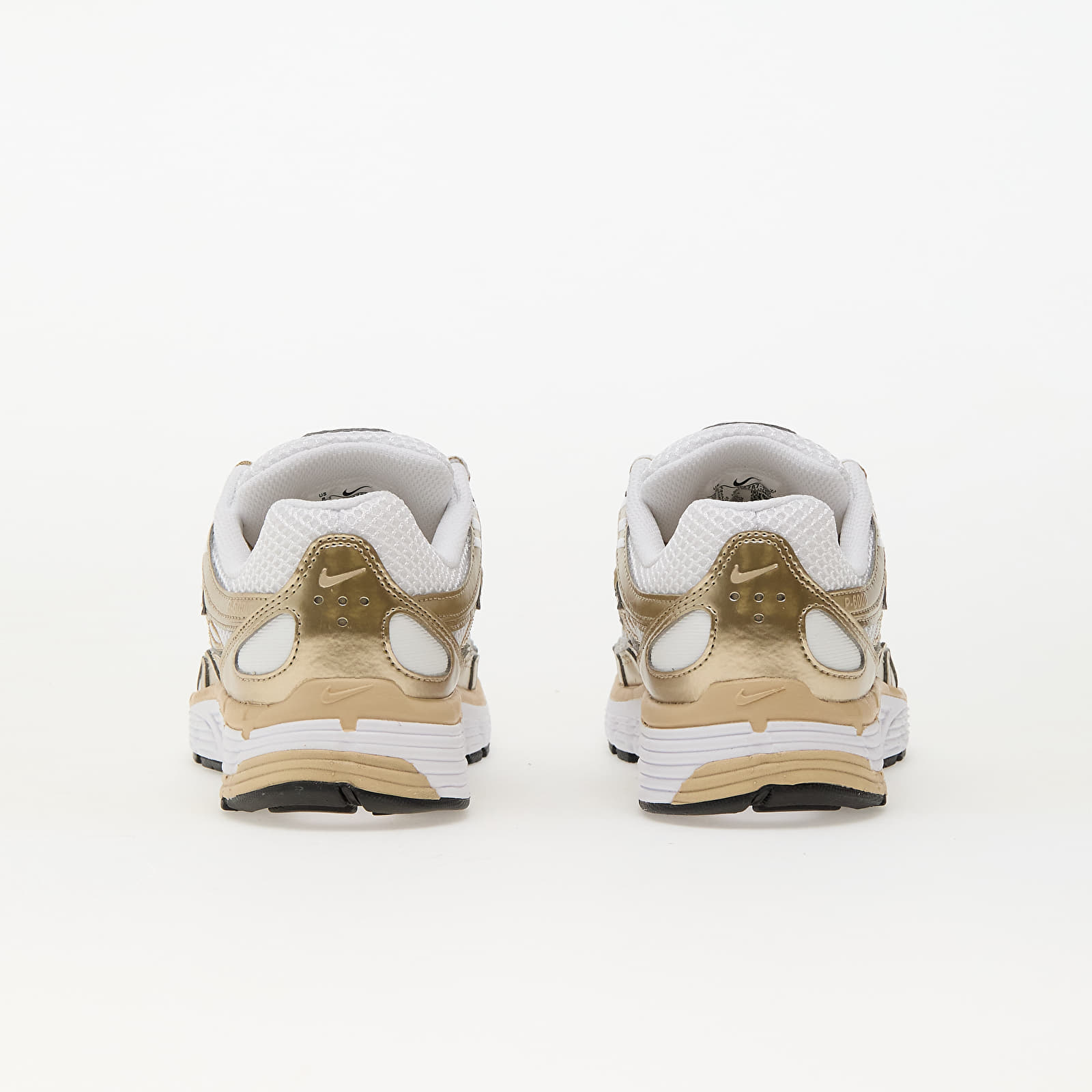 Frauen Nike W P-6000 Gld White/ Black-Grain-Mtlc Gold Grain