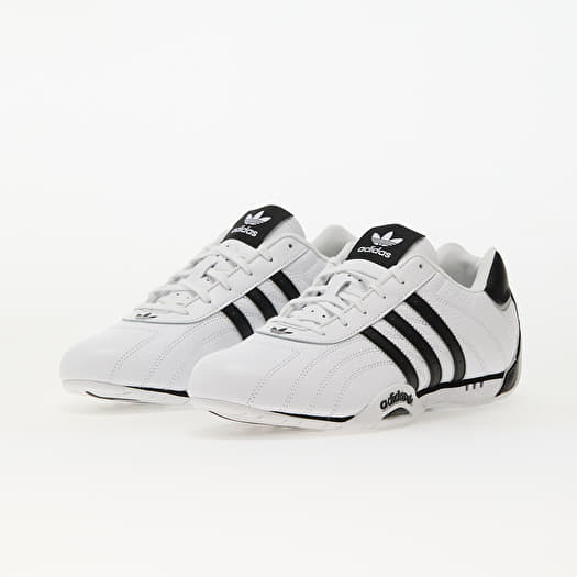 【adidas】 Adiracer Low White:Black Men's shoes adidas Adiracer Lo Ftw White/ Core Black/ Silver
