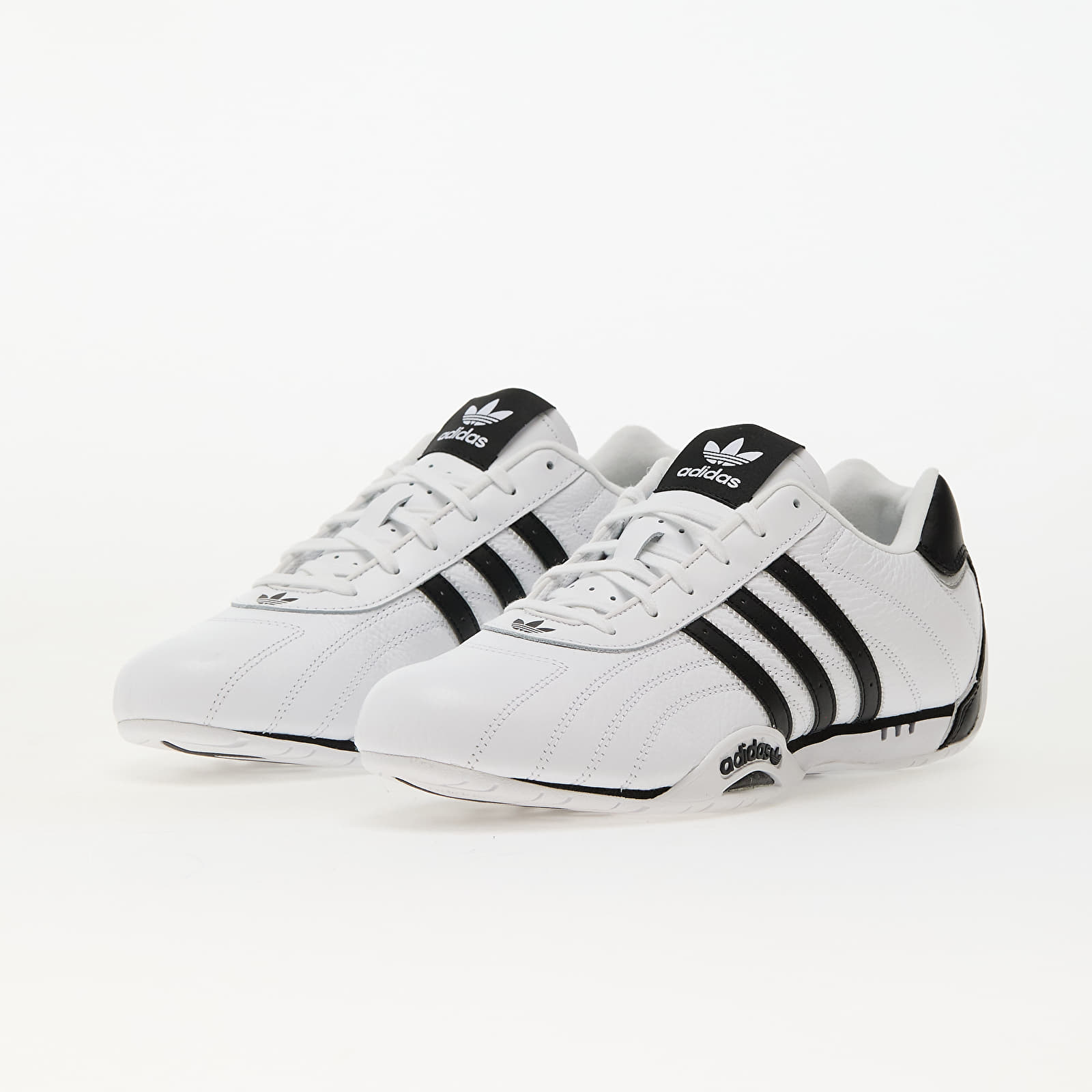 Meeste kingad adidas Adiracer Lo Ftw White/ Core Black/ Silver Metallic