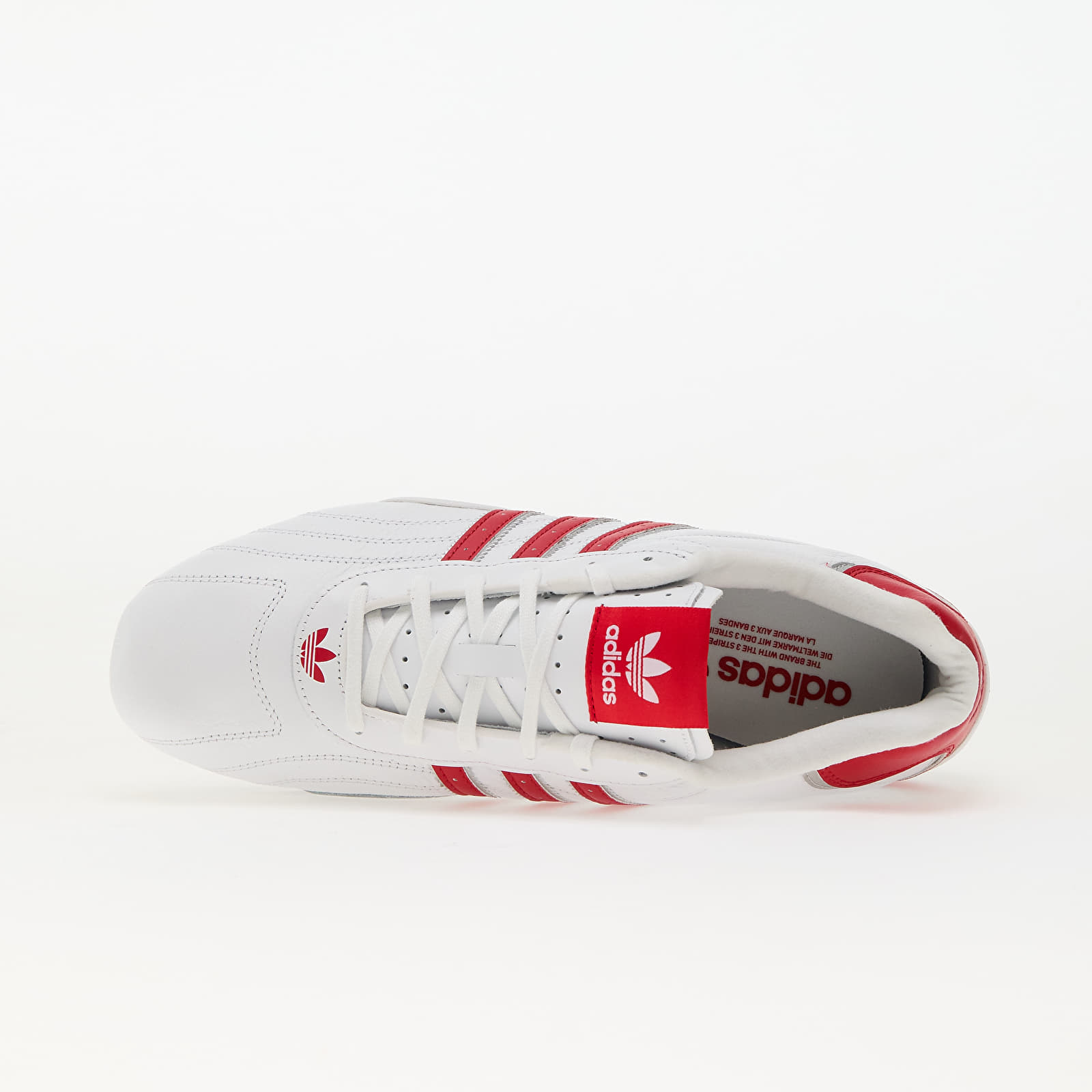 Buty męskie adidas Adiracer Lo Ftw White/ Better Scarlet/ Silver Metallic