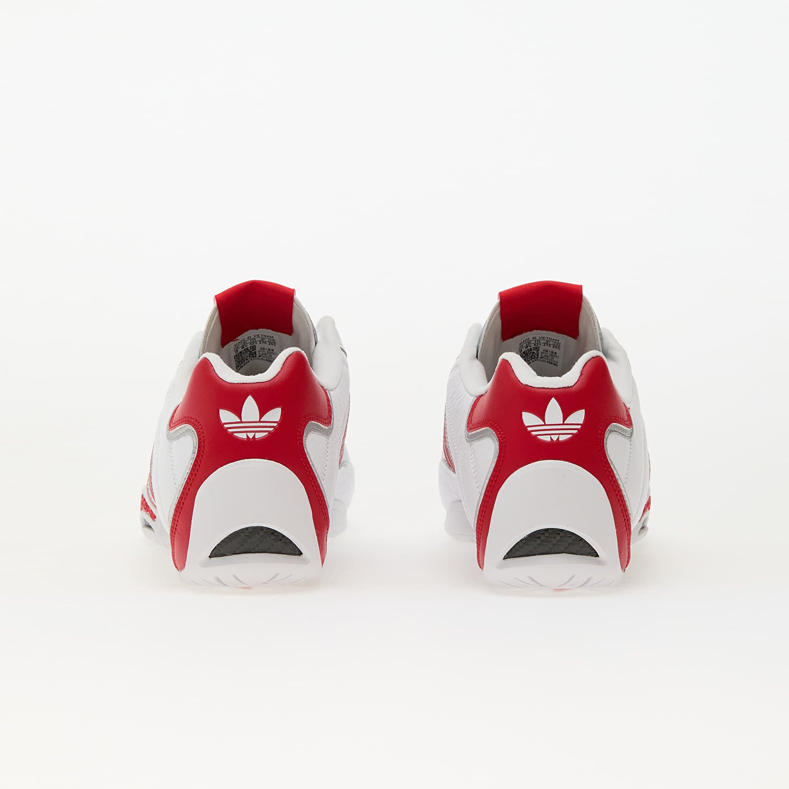 Buty męskie adidas Adiracer Lo Ftw White/ Better Scarlet/ Silver Metallic