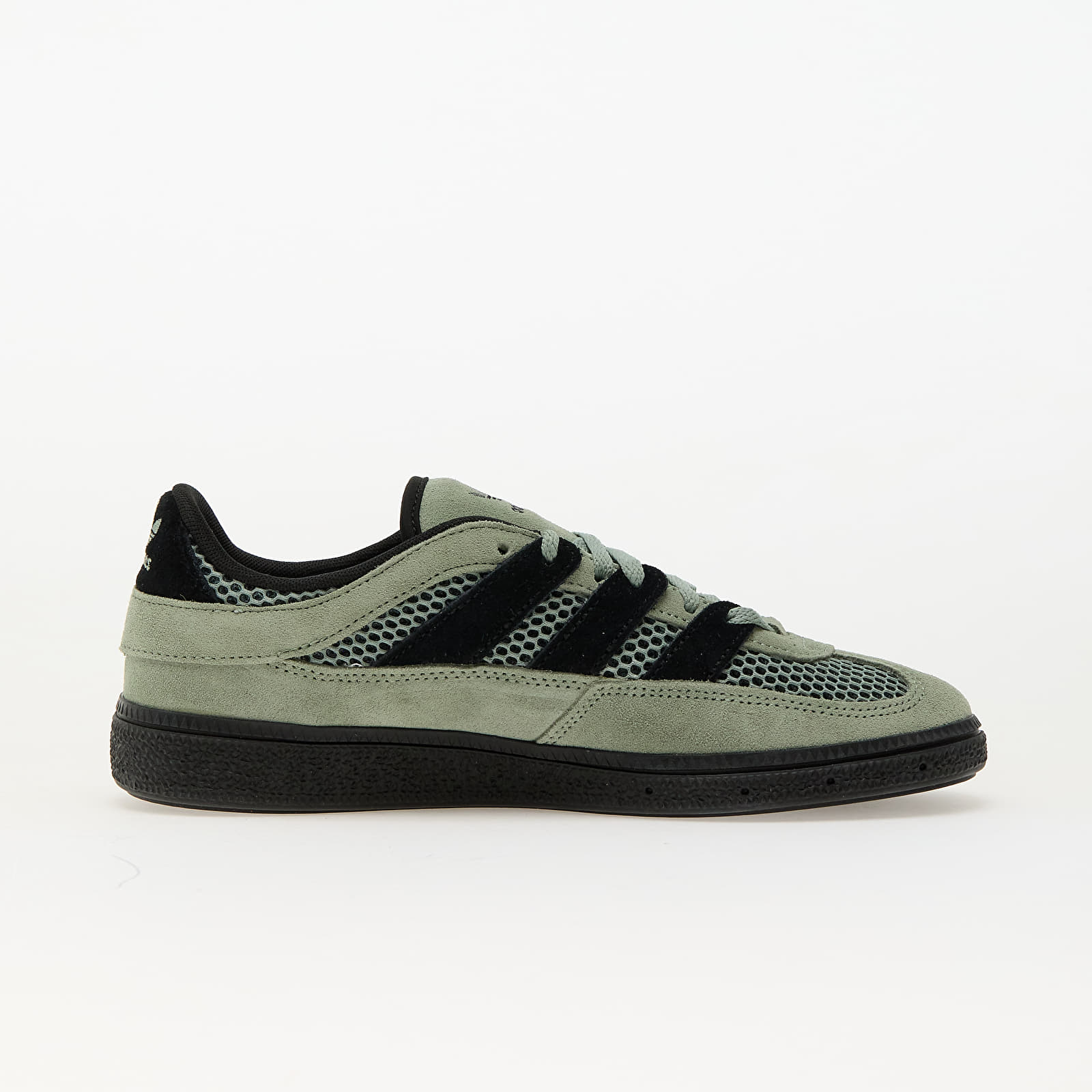 Încălțăminte și sneakerși pentru femei adidas Handball Spezial St Silver Green/ Core Black/ Ftw White