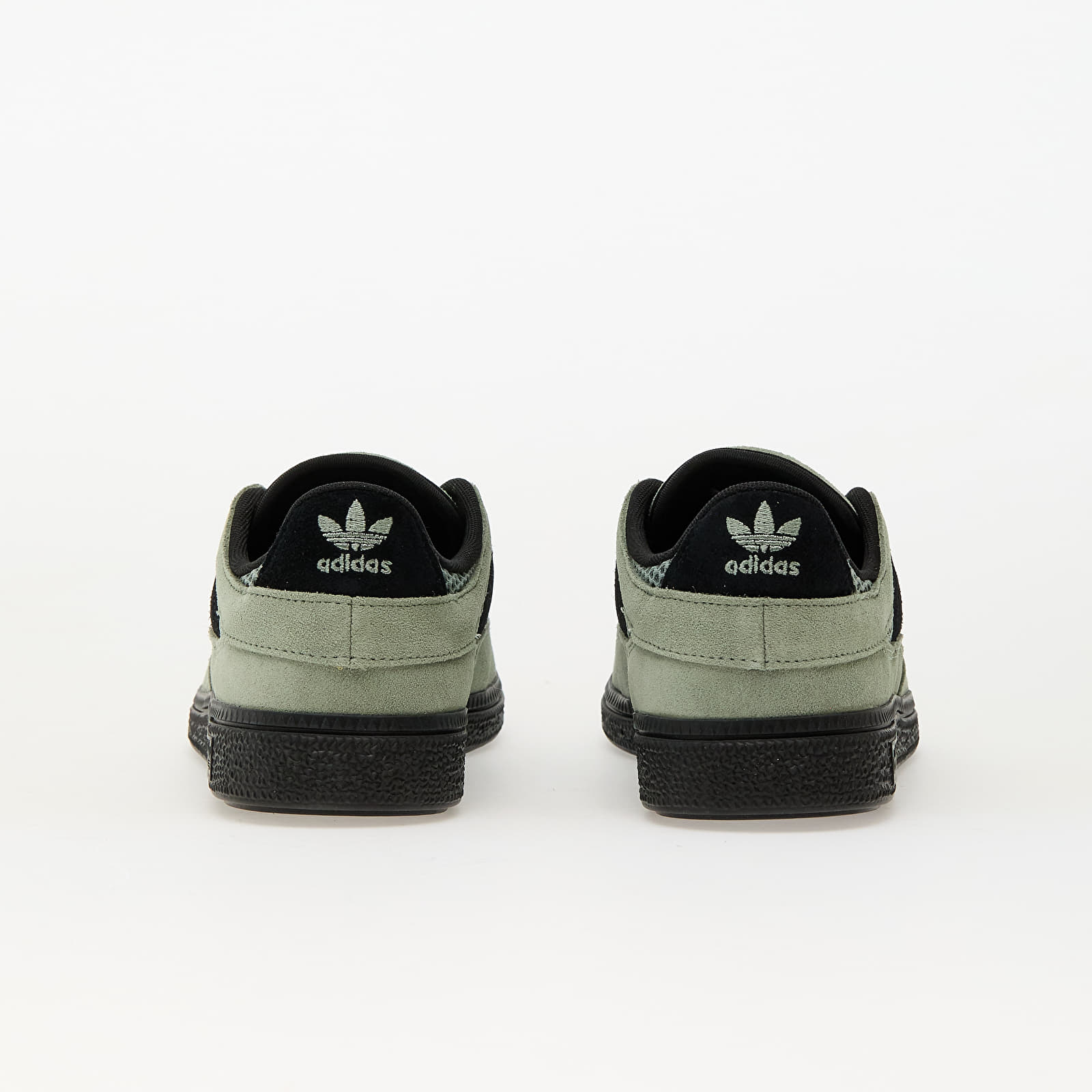 Încălțăminte și sneakerși pentru femei adidas Handball Spezial St Silver Green/ Core Black/ Ftw White