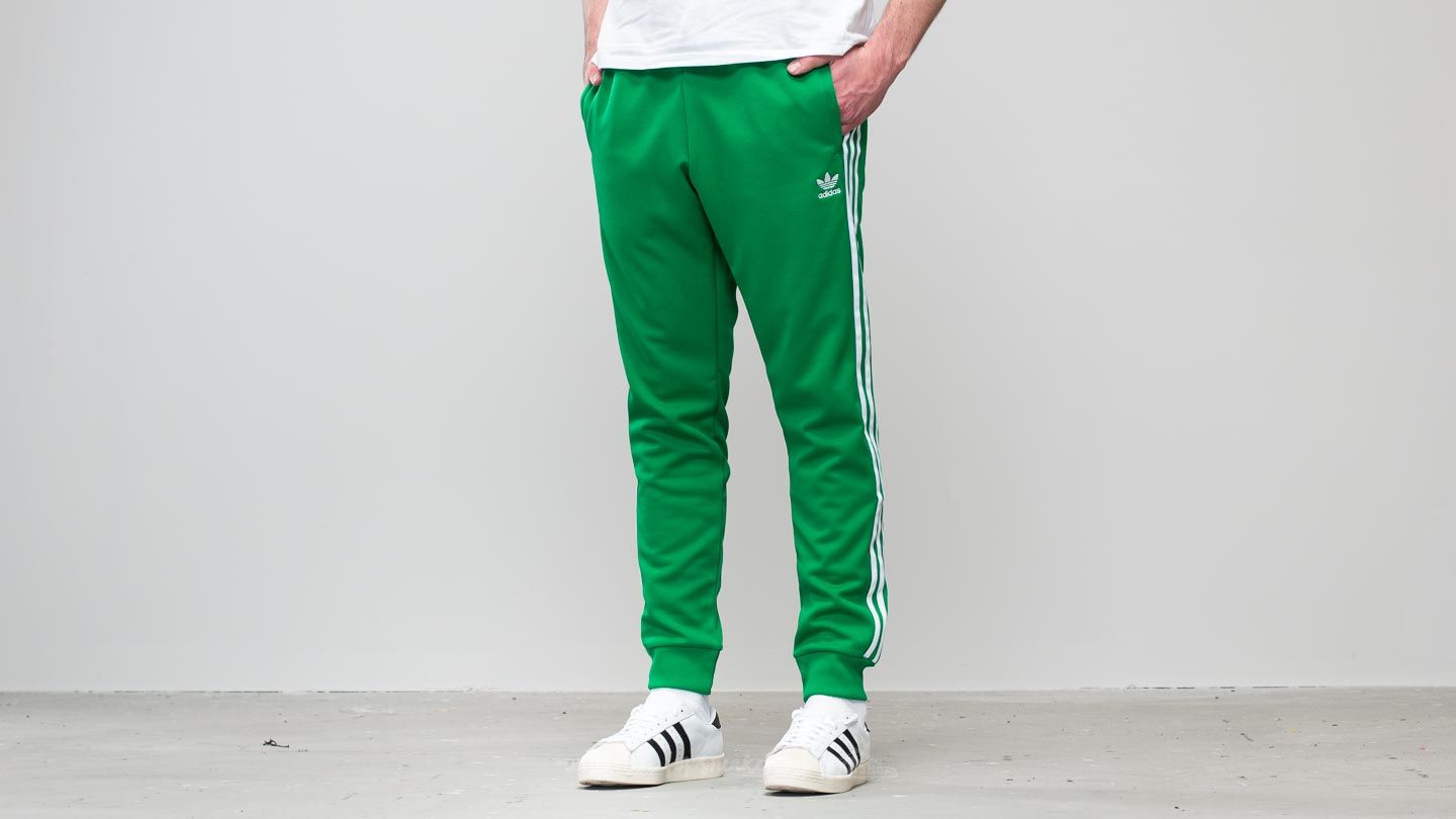 Pants and jeans adidas Superstar Track Pant Green
