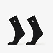 Carhartt WIP Madison Socks 2-Pack Black/ White