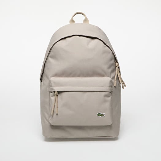 LACOSTE Backpack Roasted Cashew