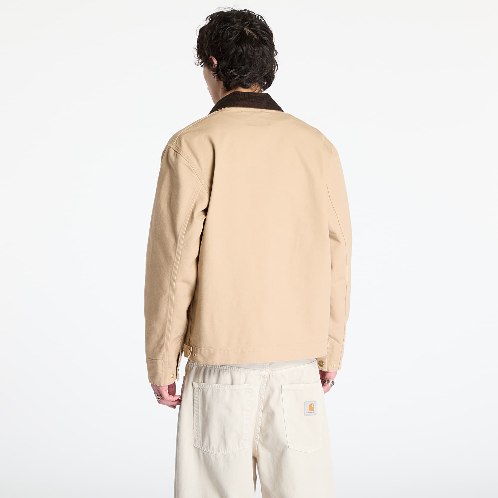 Bundy Carhartt WIP Detroit Jacket UNISEX Dusty H Brown/ Tobacco Rinsed