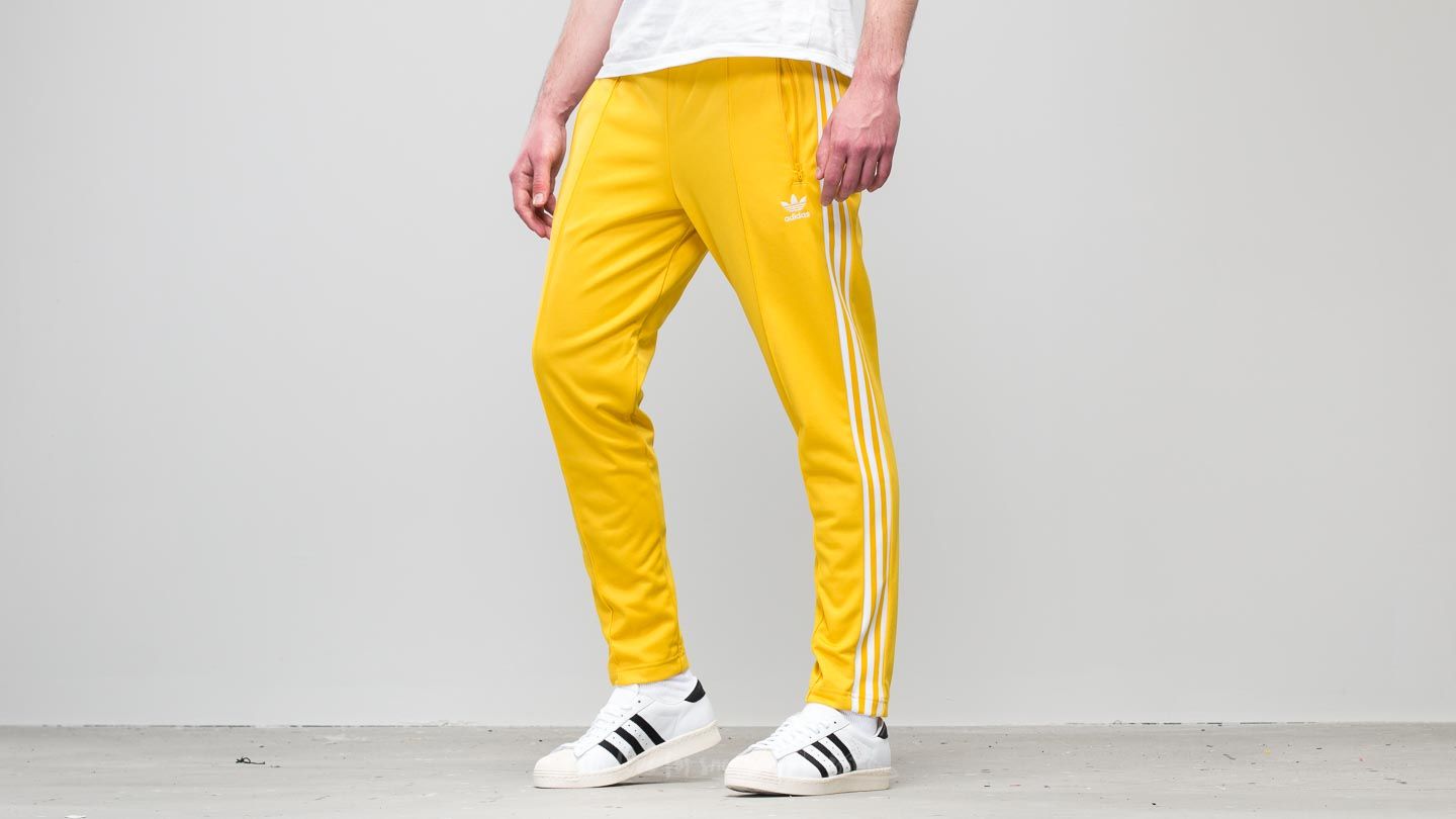 Pants and jeans adidas Beckenbauer Track Pant Tribe Yellow | Footshop