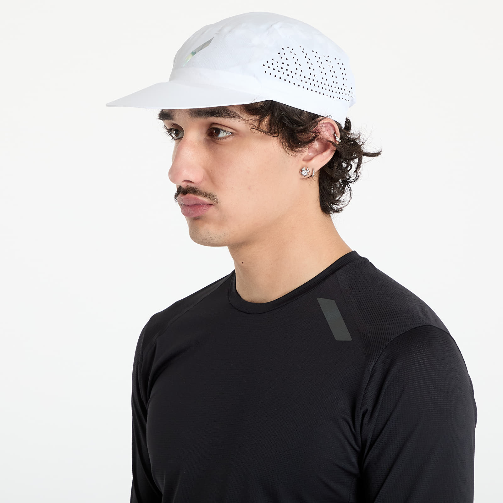 Caps SOAR Running Run Cap White