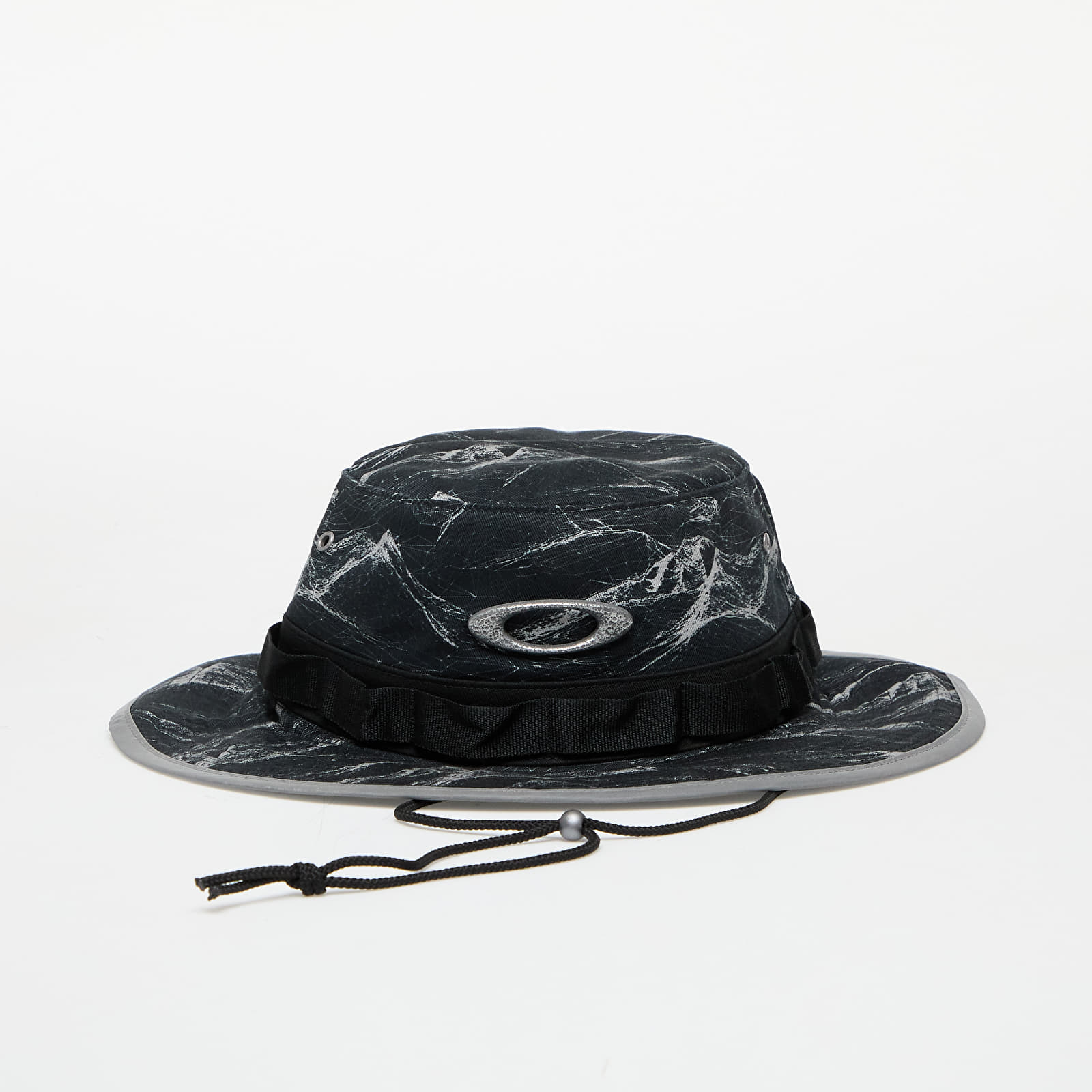 Hüte Oakley Field Boonie Hat AOP Mountain Black Cement