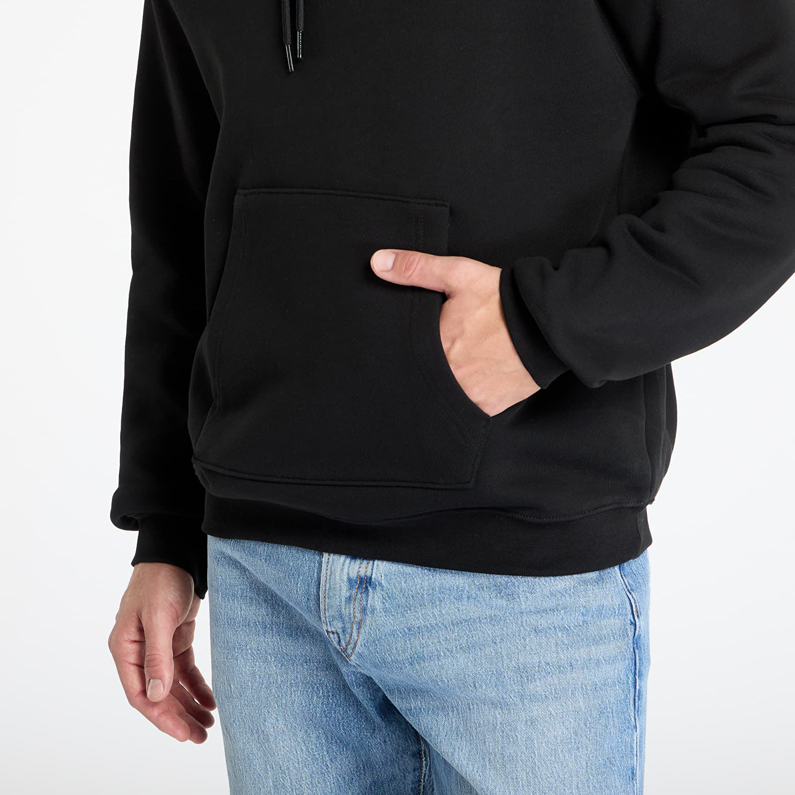 Hættetrøjer til mænd LACOSTE Non Brushed Fleece Black