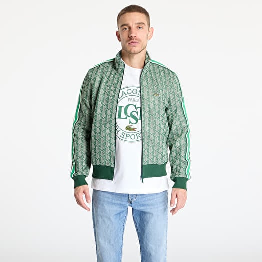 LACOSTE Jacquard Sweatshirt Calathea/ Sabler