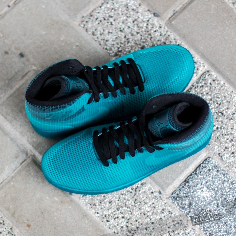 Buty męskie Air Jordan 4LAB1 Black/ Tropical Teal Noir/Bleind