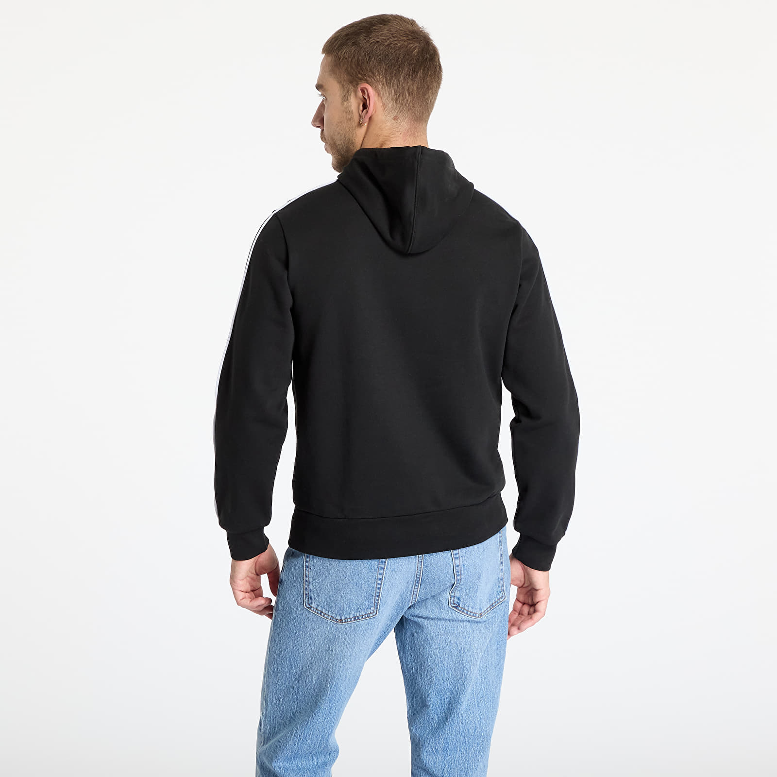 Hættetrøjer til mænd LACOSTE Non Brushed Fleece Black