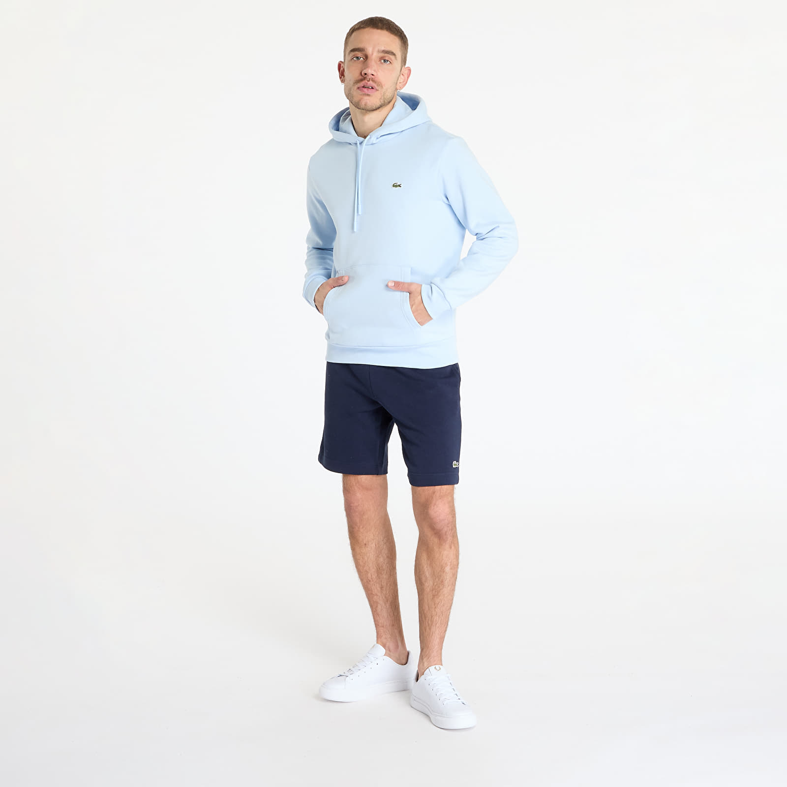 Vīriešu kapuces LACOSTE Brushed Fleece Rill
