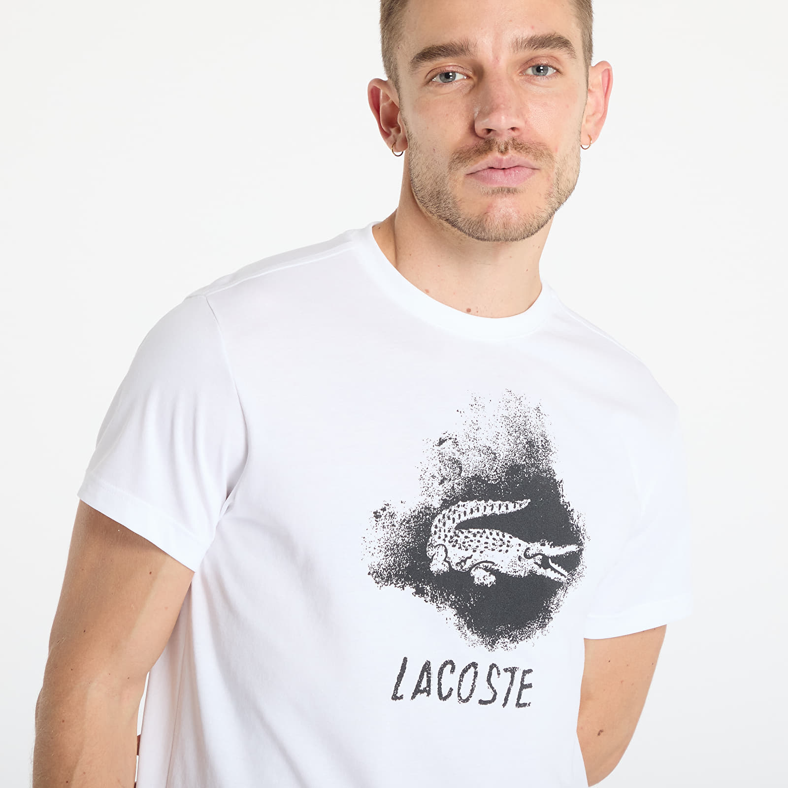 Men's T-shirts LACOSTE Technical T-shirt White