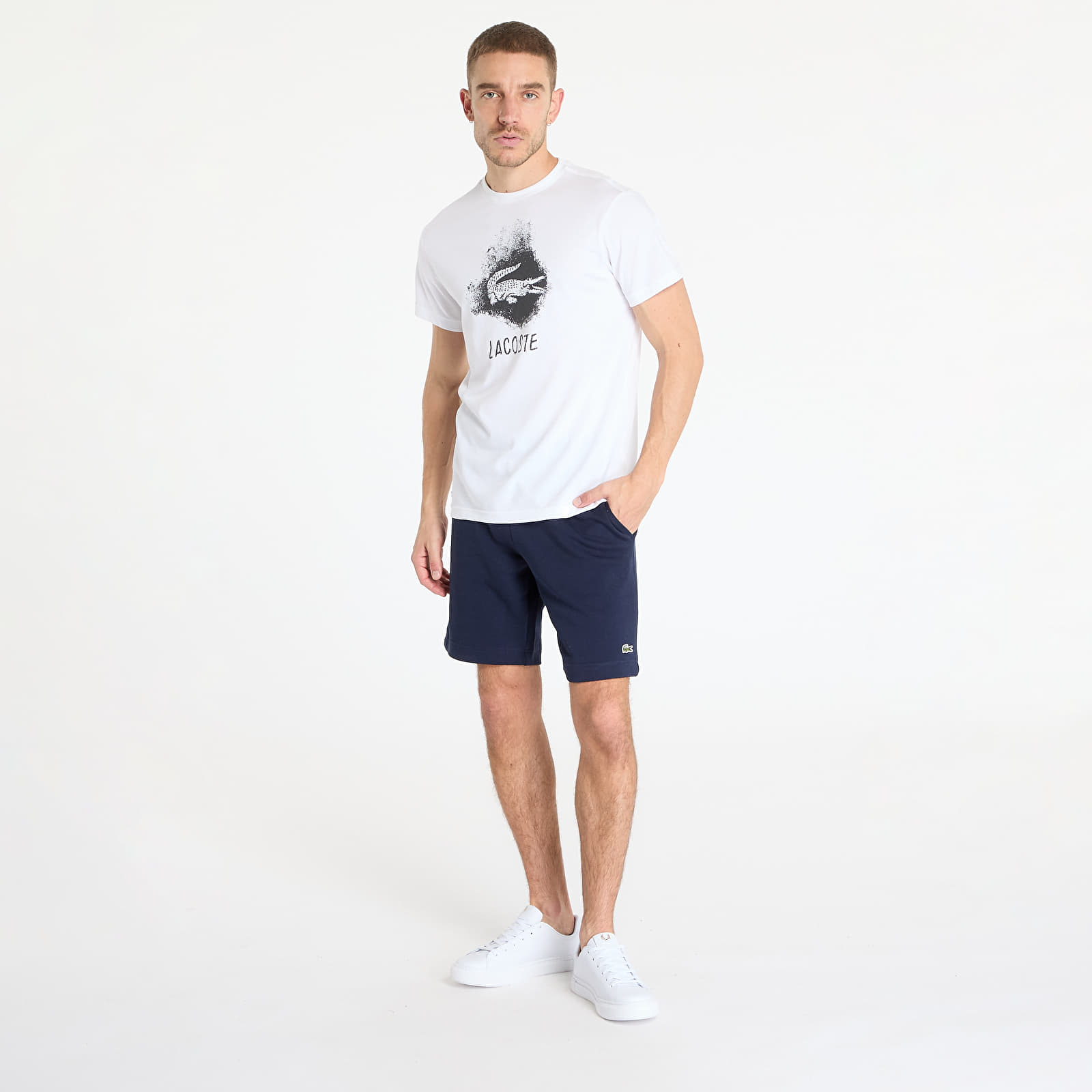 Men's T-shirts LACOSTE Technical T-shirt White