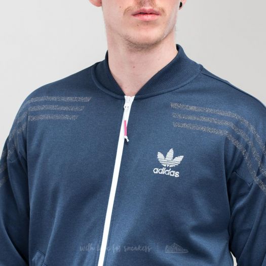 Superstar track top collegiate discount navy