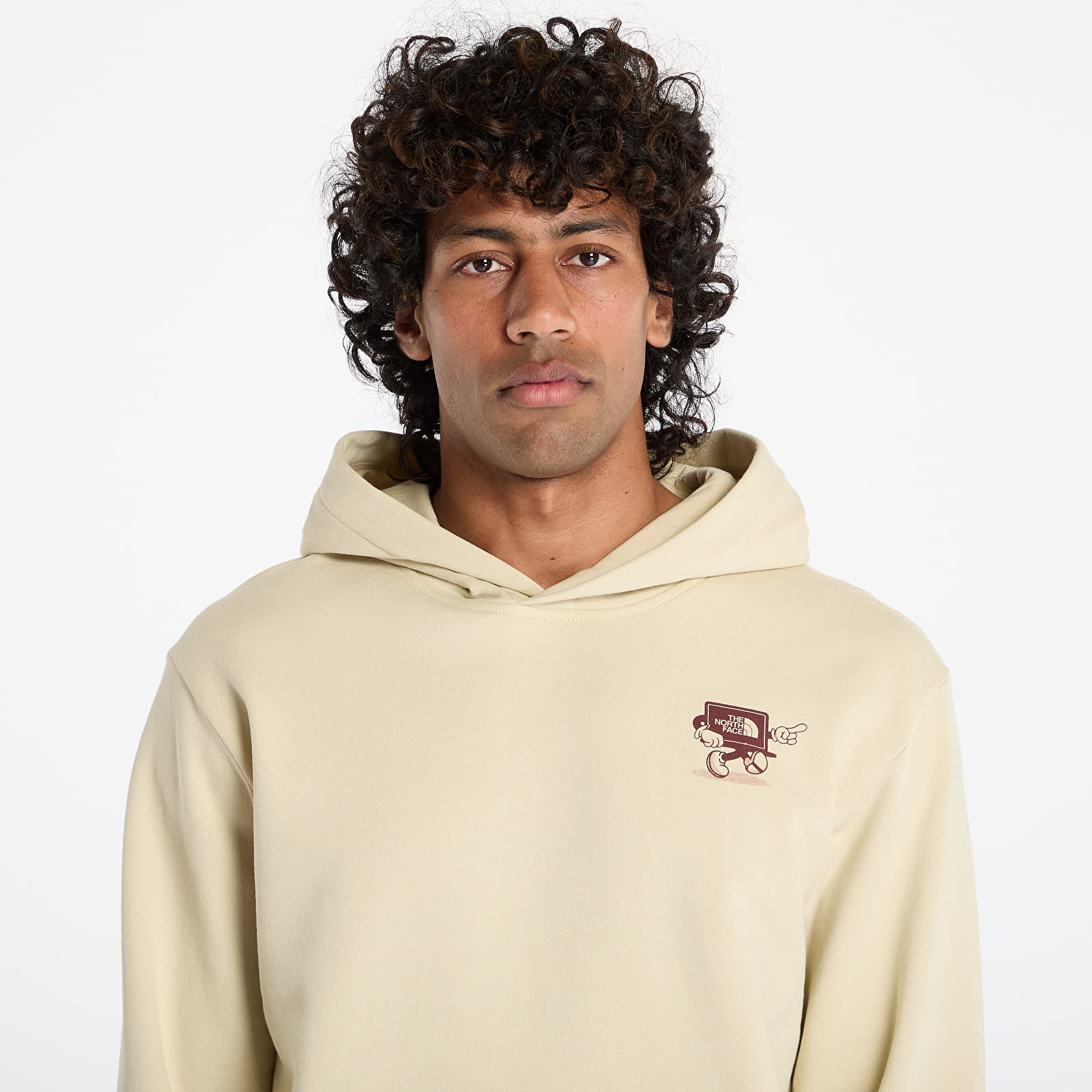 Kapuutsikud ja kampsunid The North Face Cartoon Logo Relaxed Hoodie UNISEX Gravel