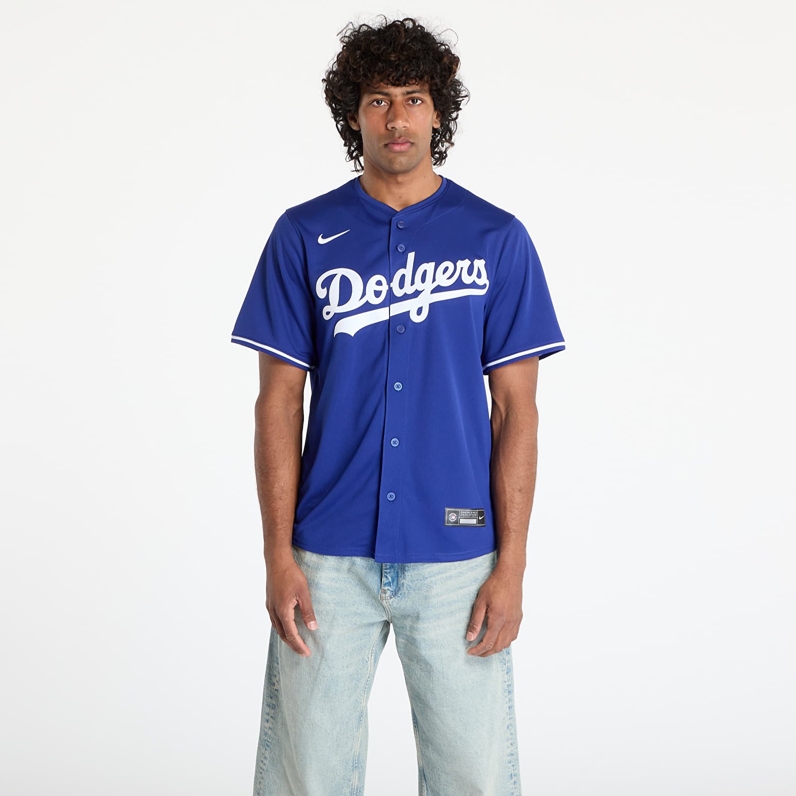 Maillots Nike MLB Limited Alternate 2 Men's Jersey Los Angeles Dodgers Deep Royal Blue